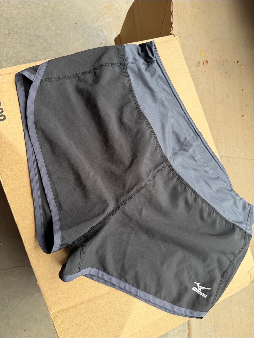 Mizuno Women’s Black/Gray Lightweight Running Shorts